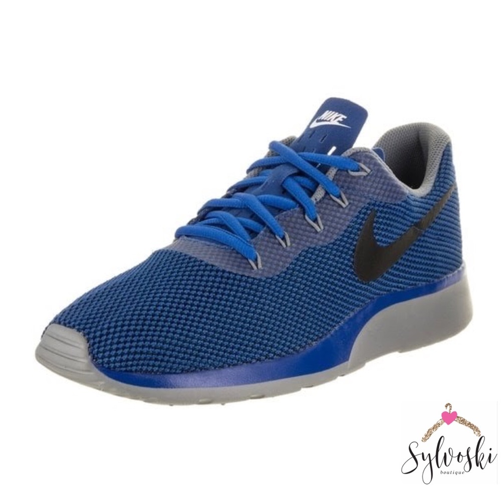 🆕Nike Men's Tanjun Racer Running Shoe Dodger Blue - Picture 1 of 8